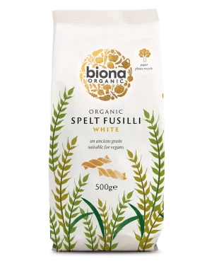 Biona Spelt Fusilli Integrale 500g