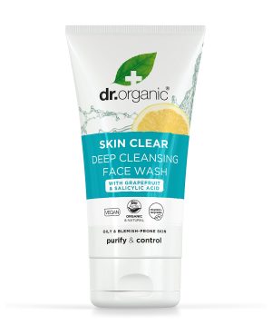 Dr Organic Skin Clear Face Wash 125ml