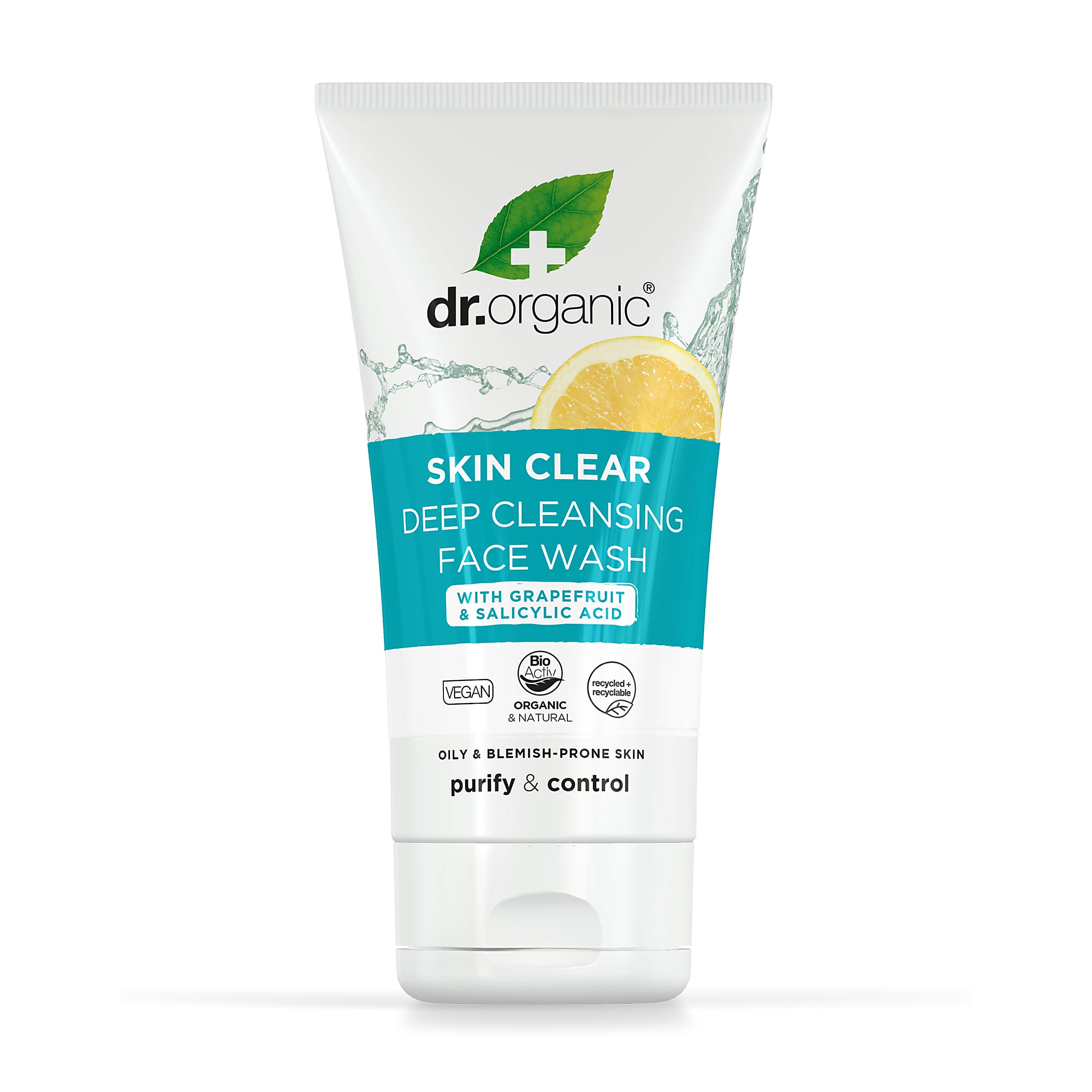 Dr Organic Skin Clear Face Wash 125ml