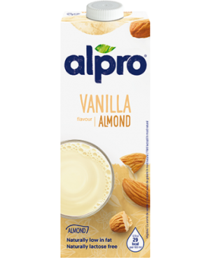 Alpro Almond Vanilla 1ltr