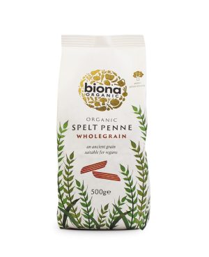 Biona Spelt Penne Integrale 500g