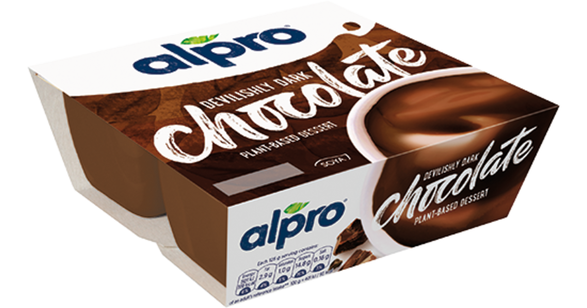 Alpro Dessert Dark Chocolate 4x125g