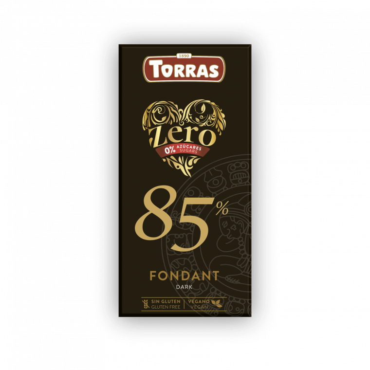 Torras Zero 85% Choc 100g