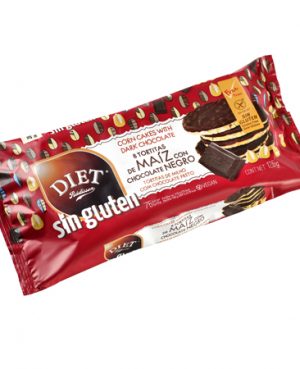 Diat Corn Cakes Dark Choc