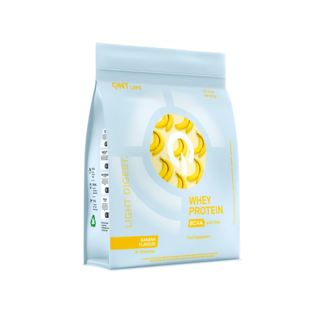 QNT Light Whey Protein Banana 500g
