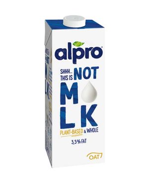 Alpro Not Milk Whole 3.5% Fat 1ltr