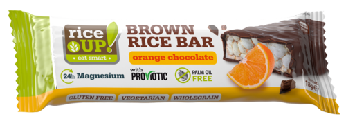 RiceUp Orange Chocolate Rice Bar 18g