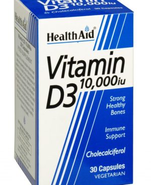 Health Aid Vitamin D3 10000iu 30tablets