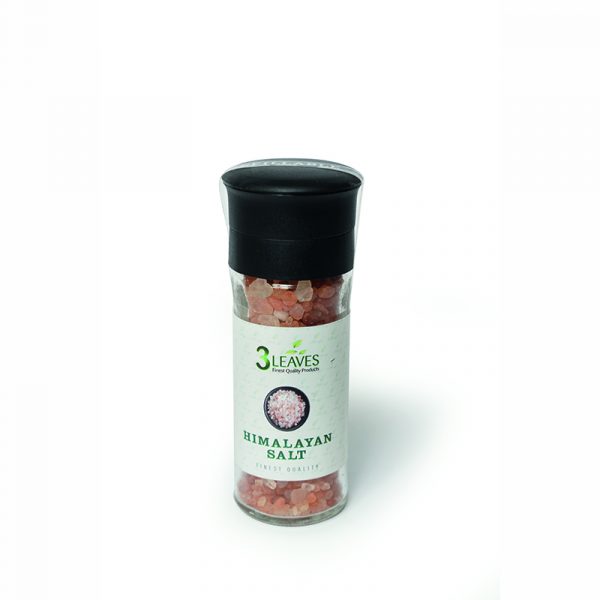 3Leaves Himalayan Salt in Grinder 100g
