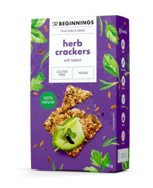 The Beginnings Herb Crackers 80g