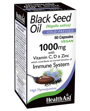 Health Aid Black Seeds Capsules 60 caps