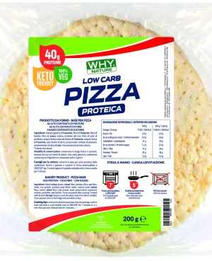 Why Nature Protein Pizza Base 200g