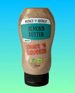 Munch abunch Almond Butter Squeezy 350g