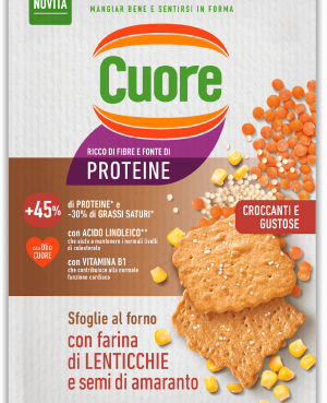 Cuore Sfoglie Lentils 170g