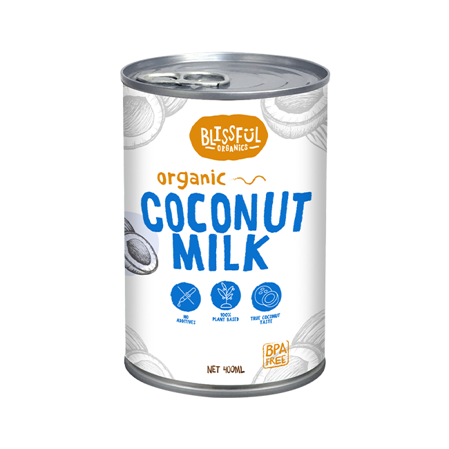 Blissful Organic Coconut Milk 400ml
