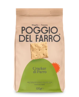 Poggio Di Farro Spelt Crackers 120g