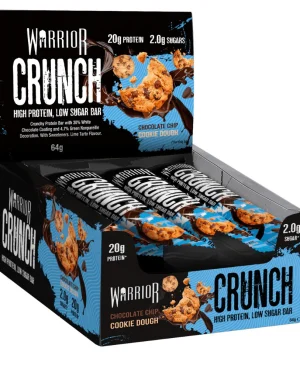 Warrior Crunch Chocolate Chip Cookie Dough 64g