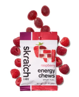 Skratch Energy Fuel Chews Raspberry 50g
