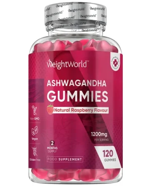 WeightWorld Ashwagandha Gummies (x120)