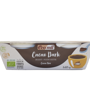 Ecomil Dark Cacao dessert 2 x 125g