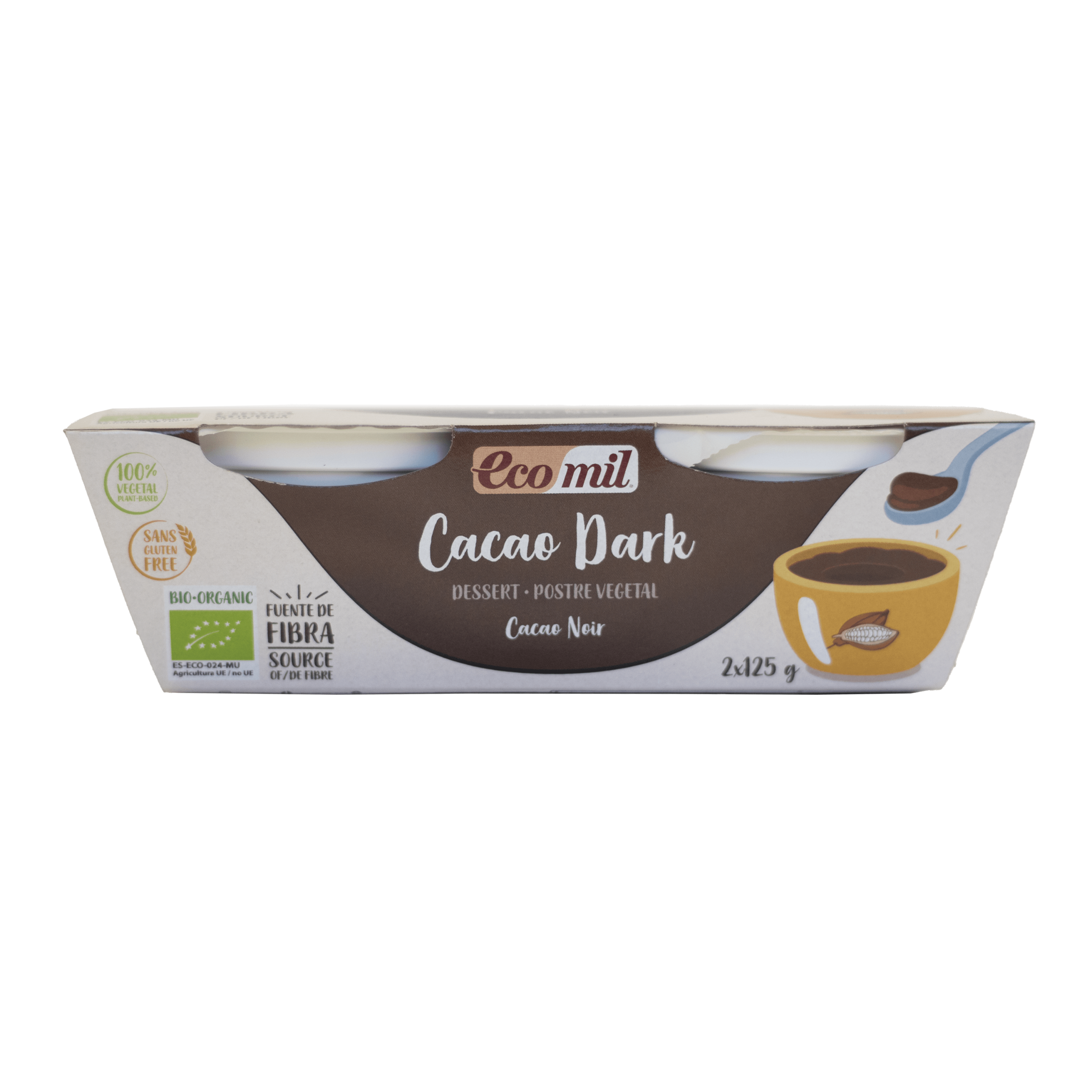 Ecomil Dark Cacao dessert 2 x 125g