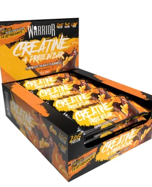 Warrior Creatine Protein Bar Choc Peanut 75g
