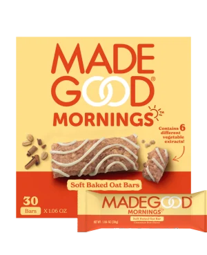 Mornings Cinnamon Baked Bars