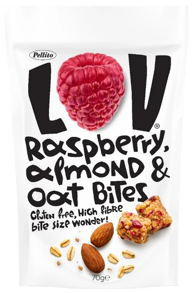 Pellito Protein Oat Bites Raspberry & Almond 70g