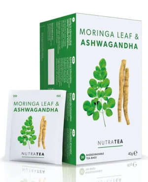 NutraTea Moringa Leaf & Ashwagandha Tea