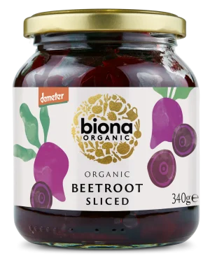 Biona Beetroot Slices 340g