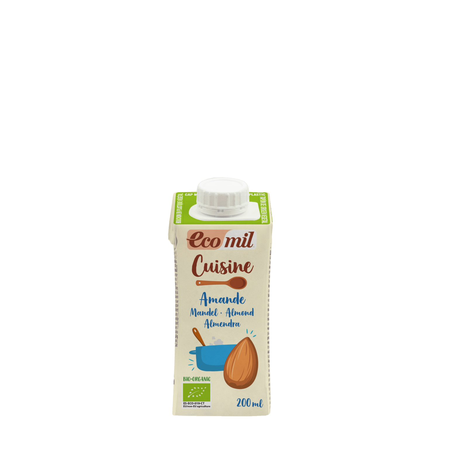 Ecomil Cuisine Almond 200ml