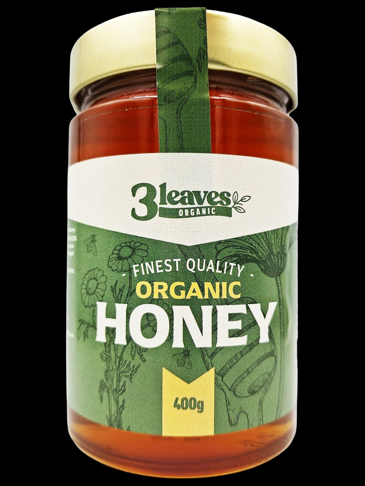 3Leaves Organic Honey 400g