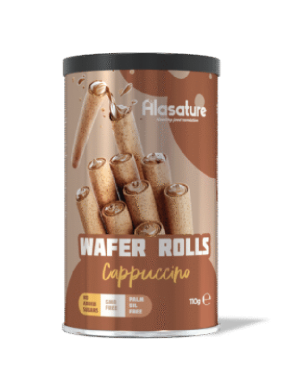 Alasature Wafer Rolls Cappuccino 110g