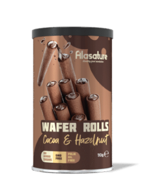 Alasature Wafer Rolls Cocoa & Hazelnut 110g