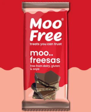 Moo Free Moofreesas Chocolate Bar 80g
