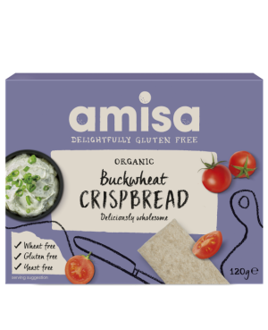 Amisa Buckwheat Crispbread 120g